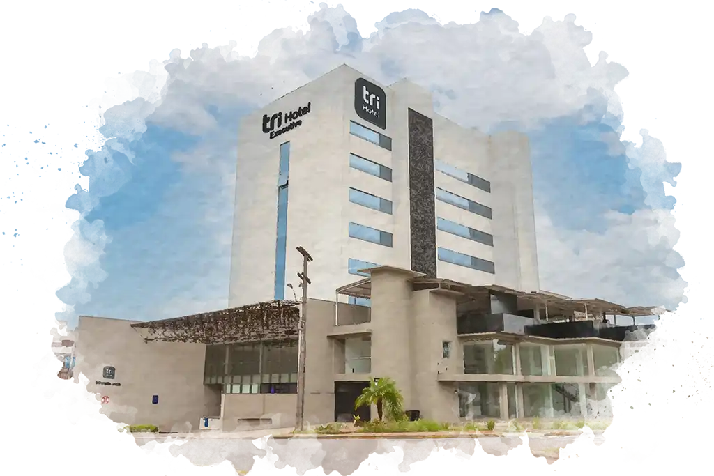 Fachada Tri Hotel Executive Lajeado