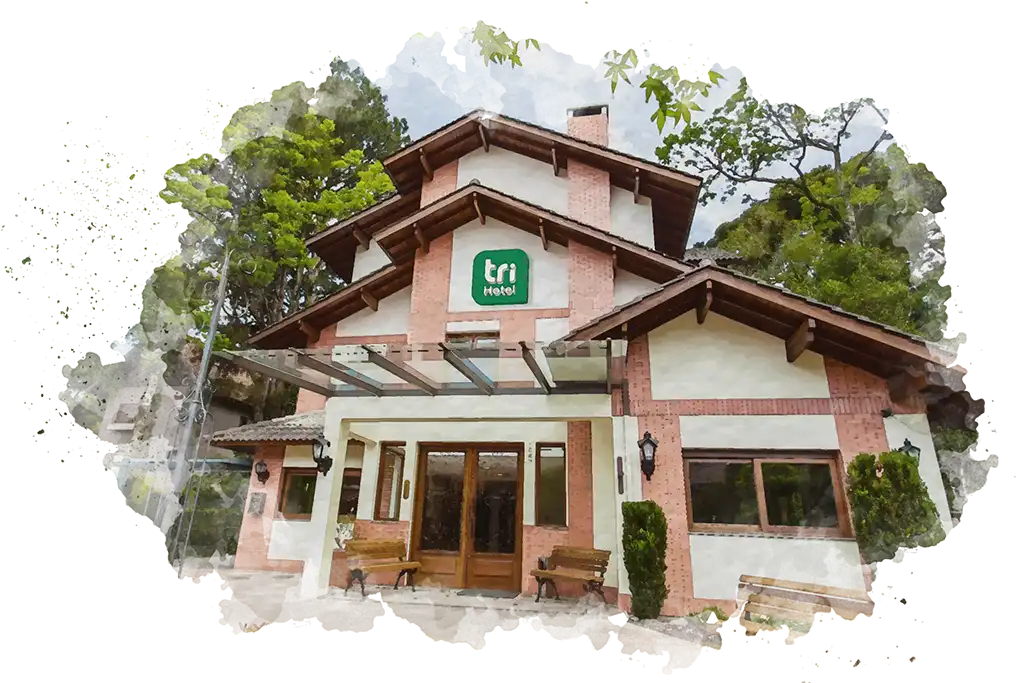 Fachada Tri Hotel Lago Gramado