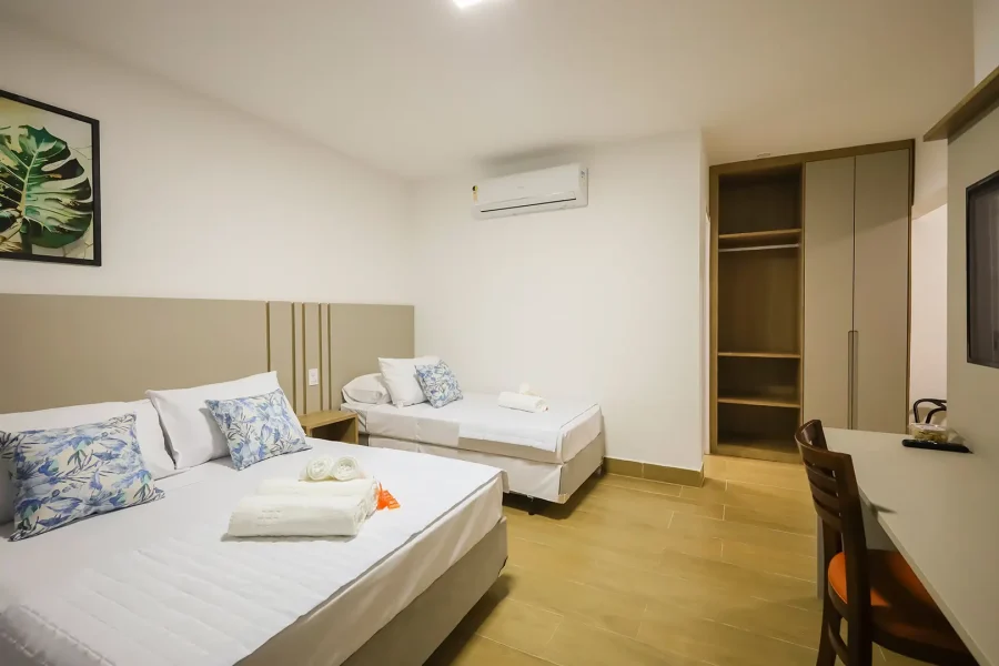 Apartamento Luxo Casal + 1 Cama