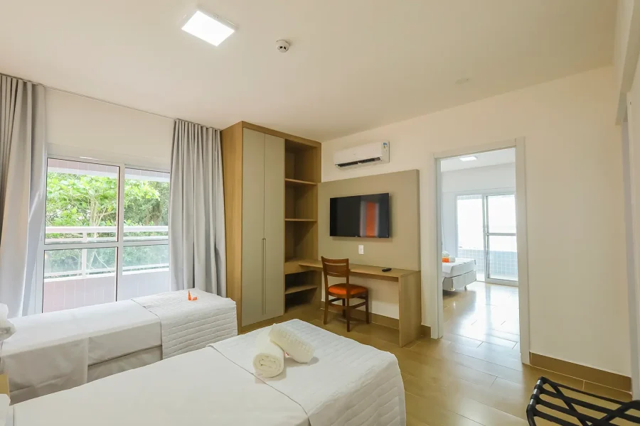 Apartamento Luxo Casal + 3 Camas